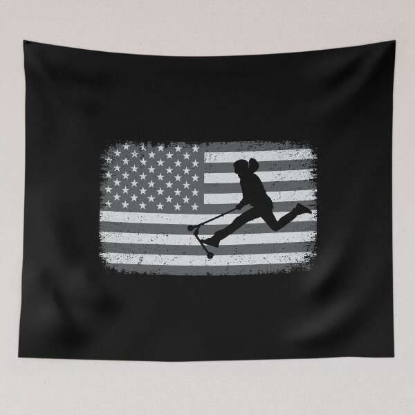 Item preview, Bandera americana Freestyle Scootering Vintage designed and sold by CuteDesigns1.