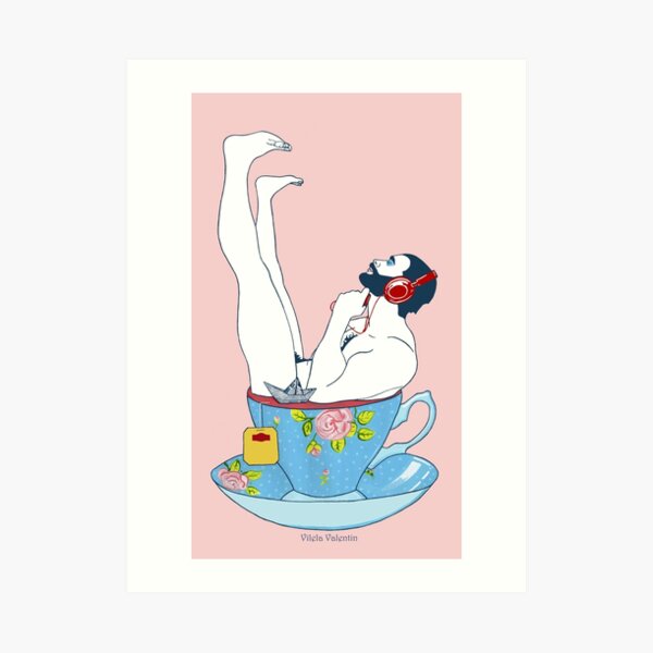 Teezeit Lámina artística