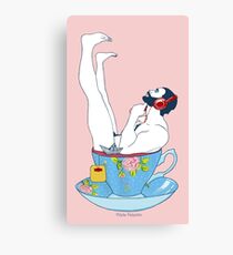 Teezeit Canvas Print
