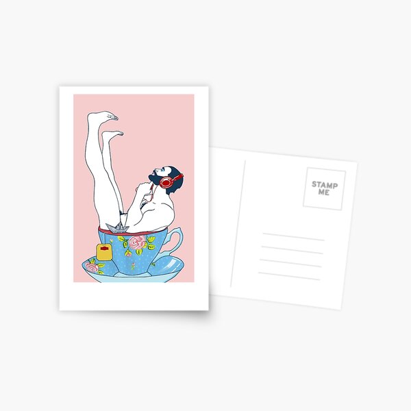 Teezeit Postcard