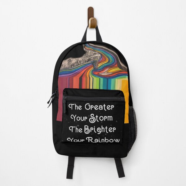 Item preview, Large Intricate Rainbow Digital Art - Inspirational and Uplifting Quote designed and sold by Lucidesigns.