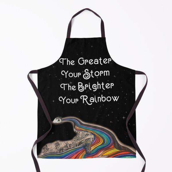 Item preview, Large Intricate Rainbow Digital Art - Inspirational and Uplifting Quote designed and sold by Lucidesigns.
