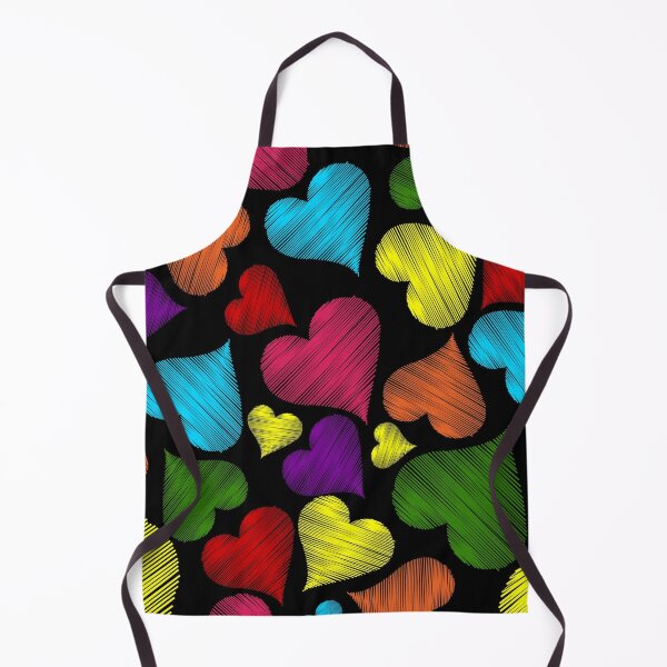 Item preview, Colorful and fun love hearts designed and sold by FGCART.