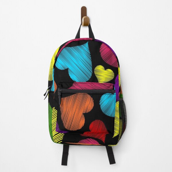 Item preview, Colorful and fun love hearts designed and sold by FGCART.