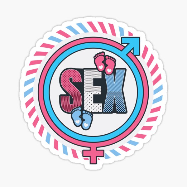 Cute Gender Reveal Im Here Just For The Sex Sticker For Sale By Kennstyl Redbubble 