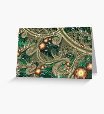 Tree Trimming Greeting Card