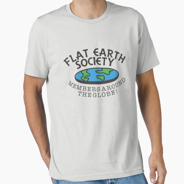 Item preview, Flat Earth Society - Members Around The Globe designed and sold by Yipptee Shirts.