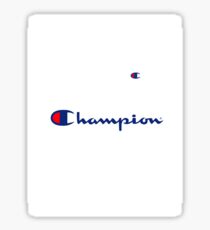 Champion Sticker