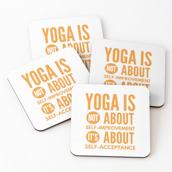Item preview, Yogi is not about self-improvement it's about self-acceptance designed and sold by Hammy97.