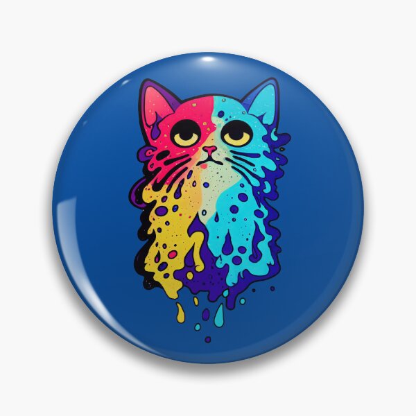Item preview, Drippy Cat Paint Splash designed and sold by ChasmicArt.