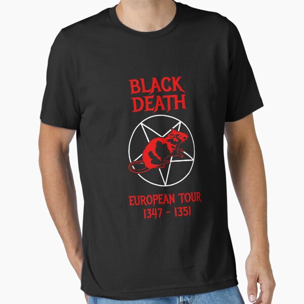 Item preview, Black Death European Tour designed and sold by Yipptee Shirts.