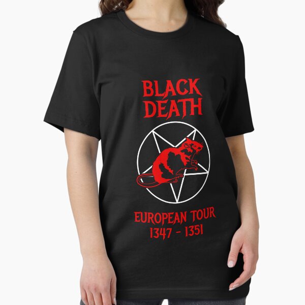 Artikel-Vorschau von Black Death Europatour, designt und verkauft von Yipptee Shirts.