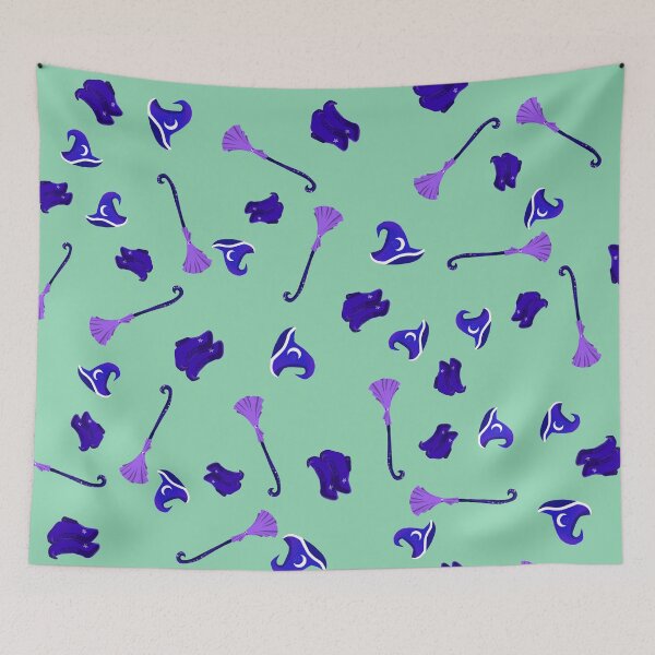 Item preview, Halloween witch design dark purple themed designed and sold by MindToPaper.