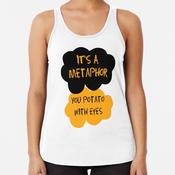 The Fault in our Potatoes Racerback Tank Top