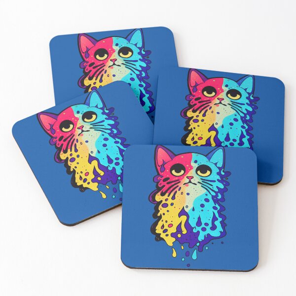 Item preview, Drippy Cat Paint Splash designed and sold by ChasmicArt.