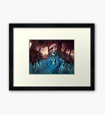 Dimensional Gap Framed Print