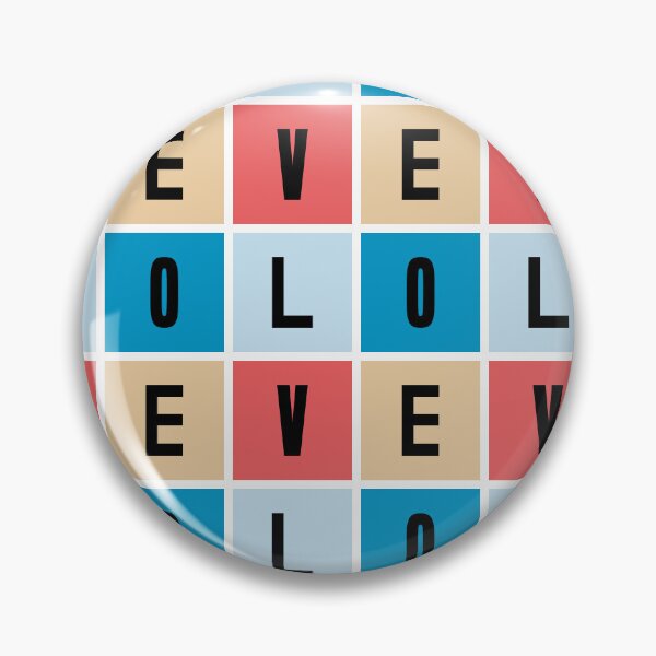 Item preview, Colorblock Modern LOVE Quad designed and sold by TM Selvam.