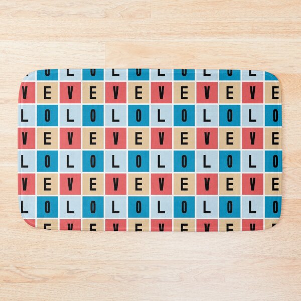 Item preview, Colorblock Modern LOVE Quad designed and sold by TM Selvam.