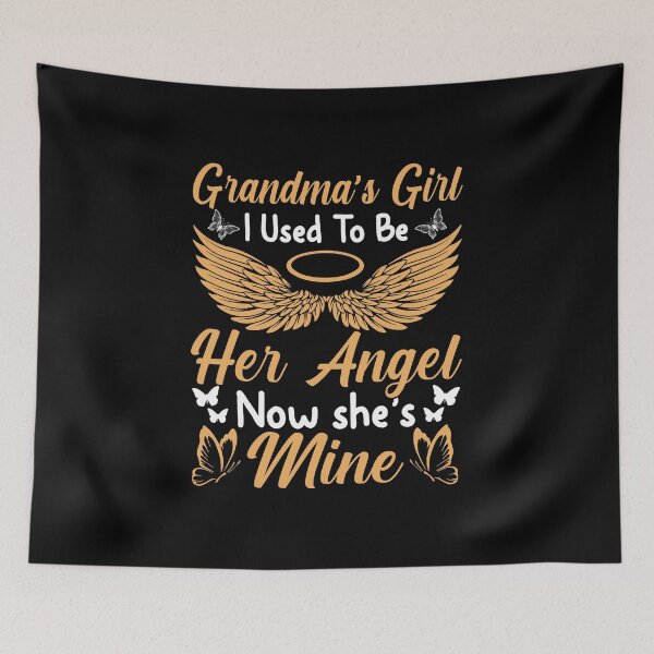 Item preview, Grandma's Girl I Used To Be his Angel Now He's Mine designed and sold by eddiebiccum26.