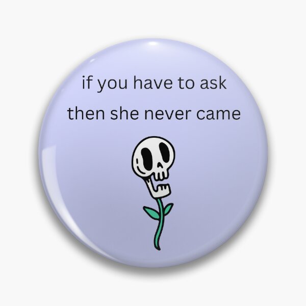 Item preview, If you have to ask then she never came designed and sold by Planetary-Disco.