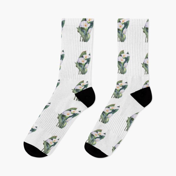 Item preview, Watercolor Bouquet of Calla lilies  designed and sold by Pavnud.