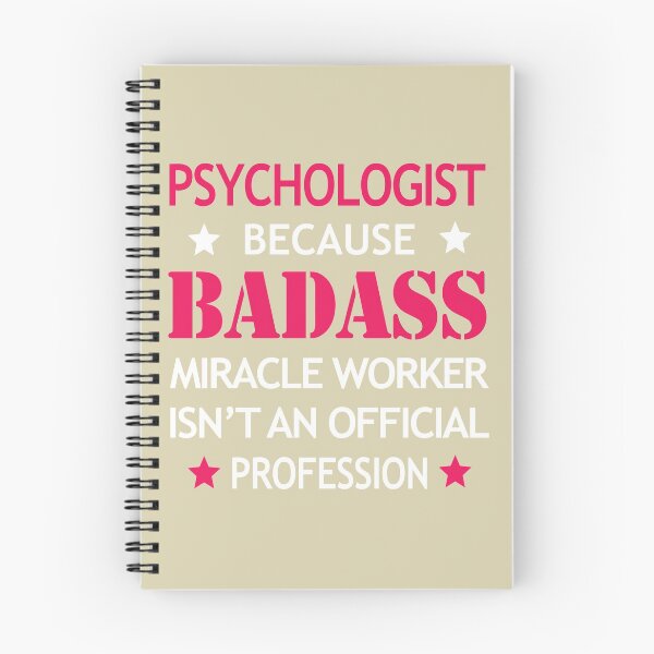 Item preview, Psychologist Birthday Funny Badass Miracle Worker designed and sold by smily-tees.