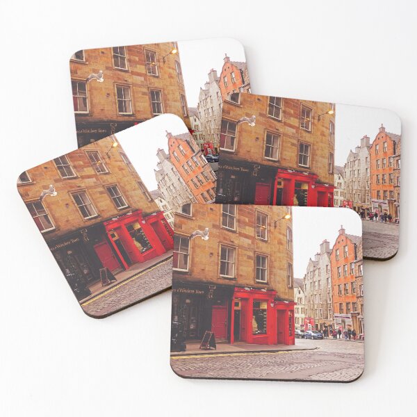 Item preview, Historic Street with Old Architecture in the Heart of Edinburgh, Scotland designed and sold by CarolinaReina.