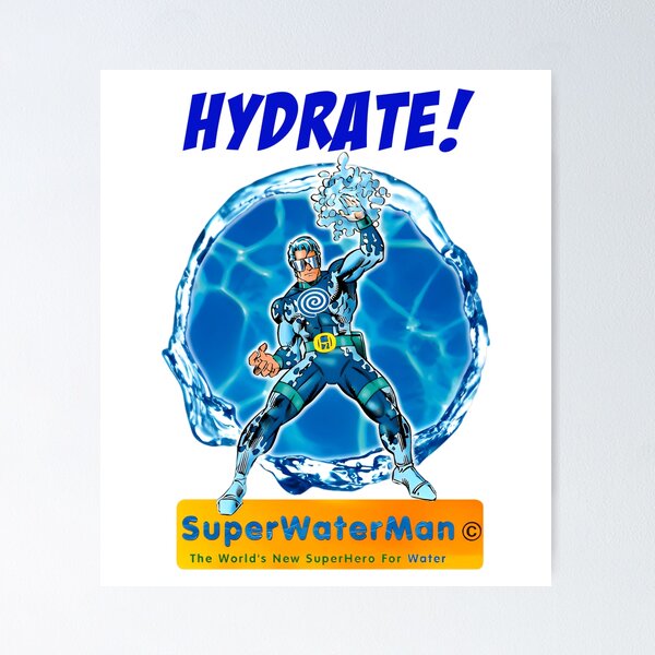 Item preview, SuperWaterMan HYDRATE With Water Vortex  designed and sold by superwaterman.