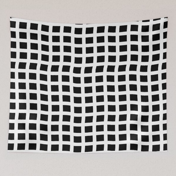 Item preview, Cross lines pattern in white designed and sold by angelisart.