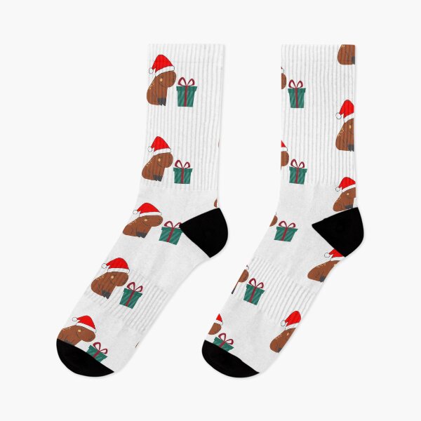 Item preview,  Funny Capybara Christmas designed and sold by Tamas Das.