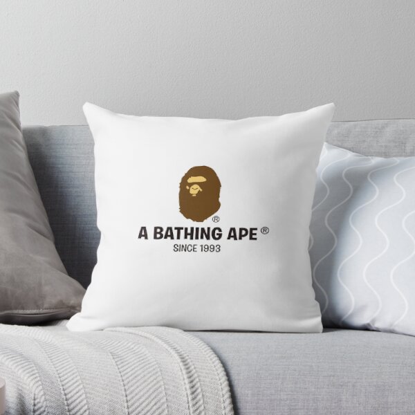 Bape Throw Pillow