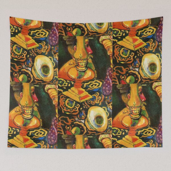 Item preview, Still Life with a Lamp by  [digitally enhanced by WatermarkNZ Press] designed and sold by CristalleLisa.