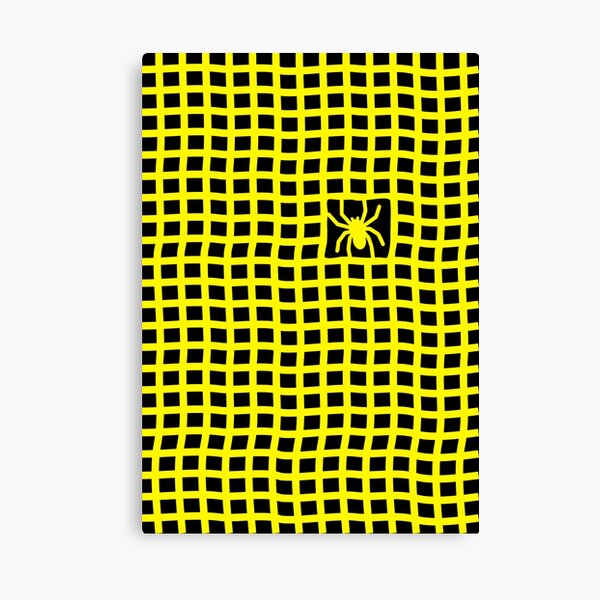 Item preview, Spider web cross lines in yellow designed and sold by angelisart.