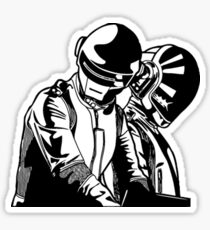 Daft Punk Stickers Redbubble