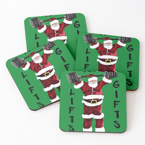 Item preview, Santa Lifting Weights designed and sold by JosAwestuff.