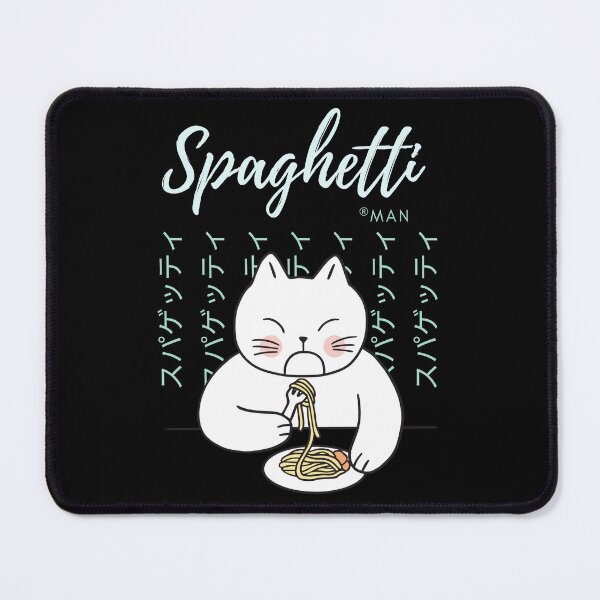 Item preview, Spaghetti man cute Cat Eating Spaghetti design funny japan kawaii designed and sold by Amazefishker.