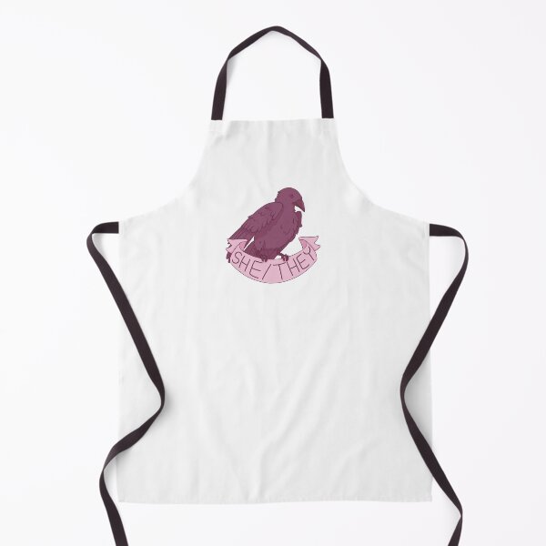 Item preview, Pronoun Corvids - She/They designed and sold by Drawn by Raven.