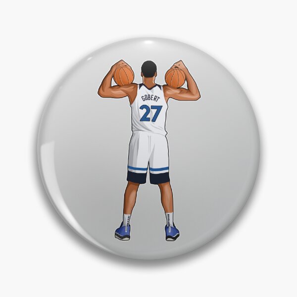 Item preview, Rody Gobert #27 Potrait Action designed and sold by KickNow.