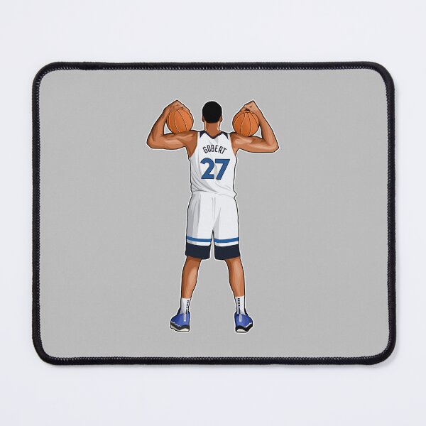 Item preview, Rody Gobert #27 Potrait Action designed and sold by KickNow.