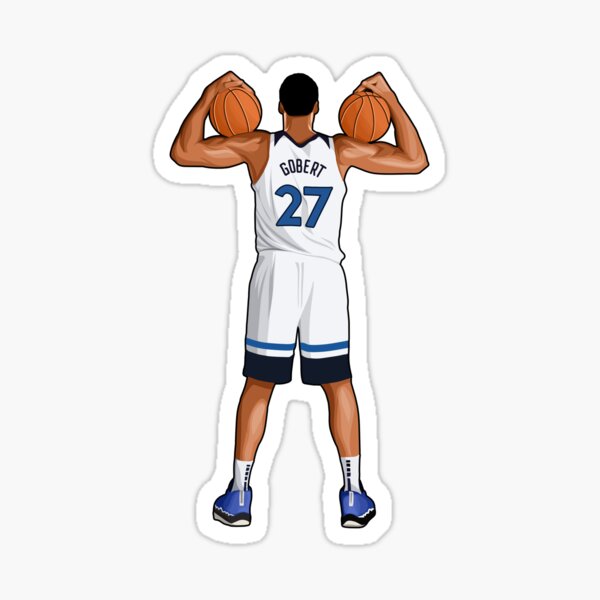 Team LeBron #27 Rudy Gobert Basketball Uniform, 2021 All-Star Game