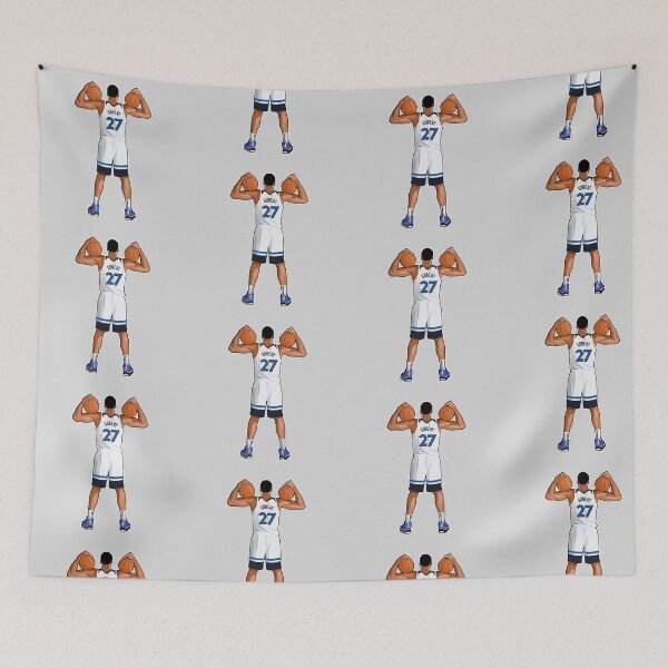 Item preview, Rody Gobert #27 Potrait Action designed and sold by KickNow.