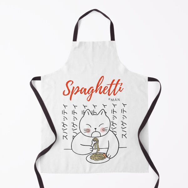 Item preview, Spaghetti man cute Cat Eating Spaghetti design funny japan kawaii Sticker designed and sold by Amazefishker.