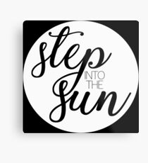 Dear Evan Hansen "Step Into The Sun" Metal Print