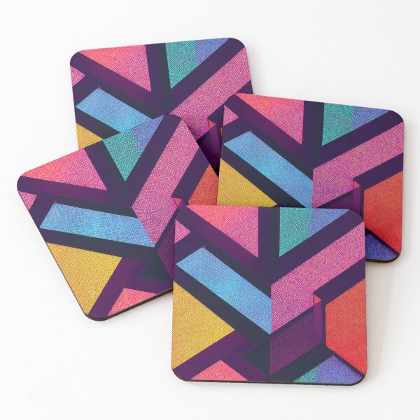Item preview, Geometric stained glass  designed and sold by JustinKosch.