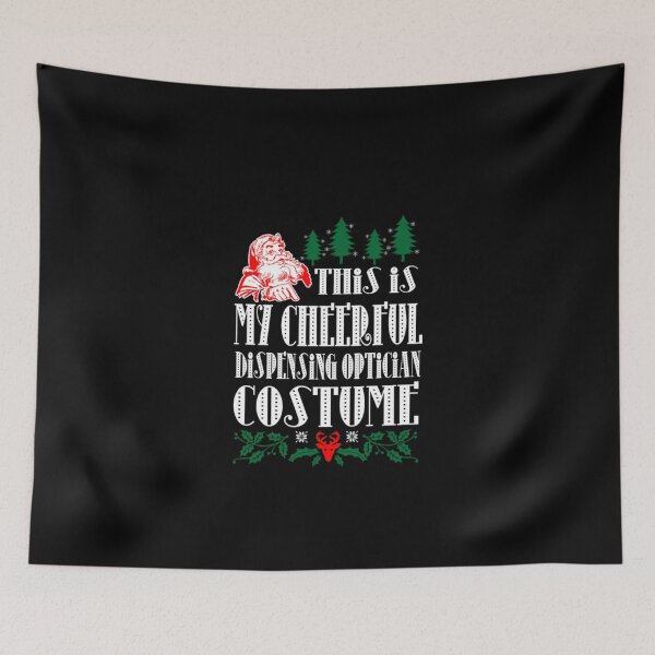 Item preview, Cheerful Dispensing Optician Costume Christmas Tee  designed and sold by aryagiri.