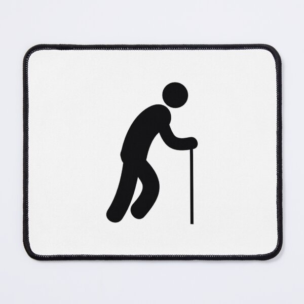 Item preview, the old age man wolking  designed and sold by EROUISE.