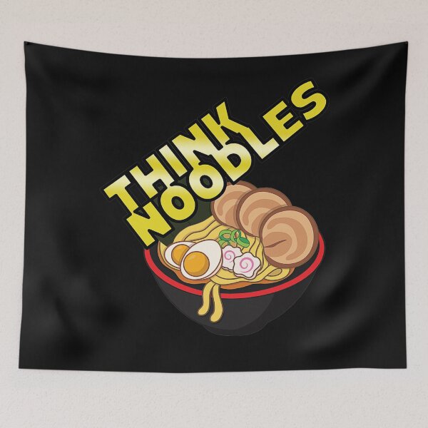 Item preview, Think Noodles Funny Quote  designed and sold by TochuOgbonna.