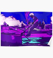 SCOOT - Stunt Scooter Skateboard Park Poster