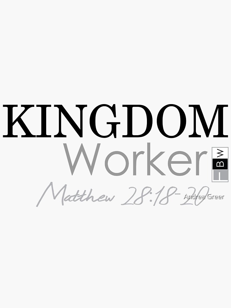 kingdom worker shirt