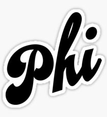 Phi Sticker